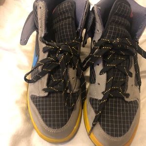 Nike ones... rare Vintage and retro Batman colors